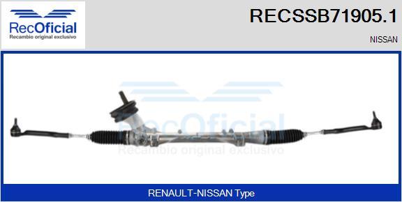 RECOFICIAL RECSSB71905.1 - Кормилна кутия vvparts.bg