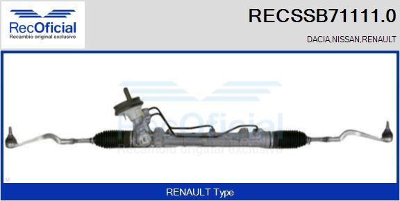 RECOFICIAL RECSSB71111.0 - Кормилна кутия vvparts.bg