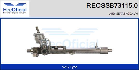 RECOFICIAL RECSSB73115.0 - Кормилна кутия vvparts.bg