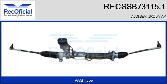 RECOFICIAL RECSSB73115.1 - Кормилна кутия vvparts.bg