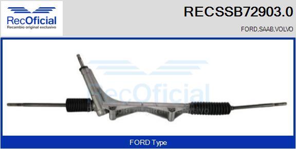 RECOFICIAL RECSSB72903.0 - Кормилна кутия vvparts.bg