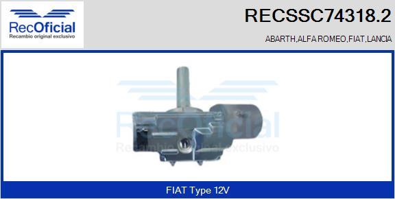 RECOFICIAL RECSSC74318.2 - Кормилна колона vvparts.bg