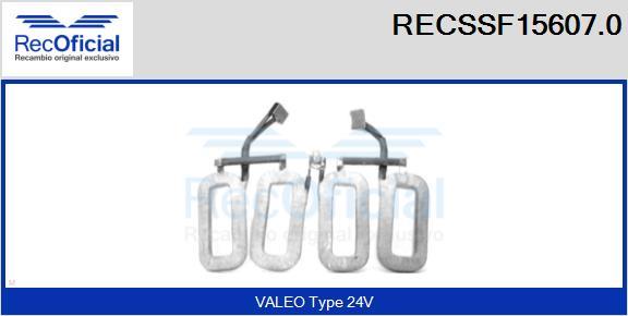 RECOFICIAL RECSSF15607.0 - Възбудителна намотка, стартер vvparts.bg