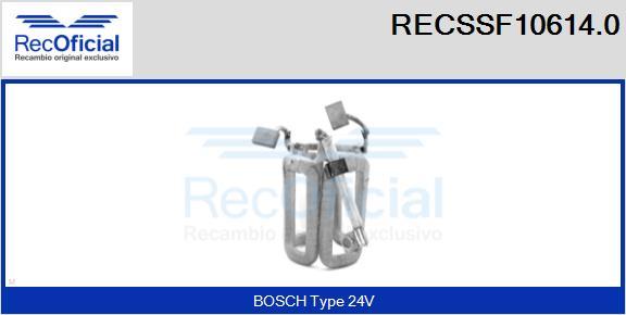 RECOFICIAL RECSSF10614.0 - Възбудителна намотка, стартер vvparts.bg