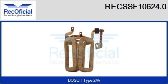 RECOFICIAL RECSSF10624.0 - Възбудителна намотка, стартер vvparts.bg