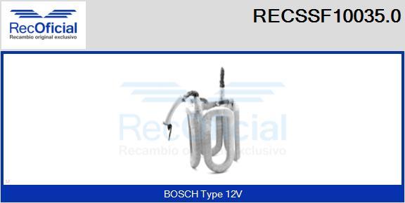 RECOFICIAL RECSSF10035.0 - Възбудителна намотка, стартер vvparts.bg