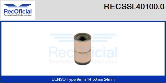 RECOFICIAL RECSSL40100.0 - Колектор, генератор vvparts.bg