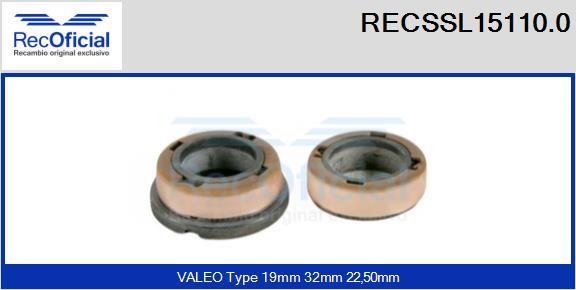 RECOFICIAL RECSSL15110.0 - Колектор, генератор vvparts.bg