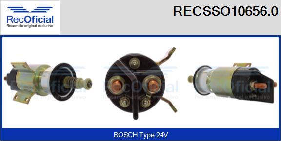 RECOFICIAL RECSSO10656.0 - Магнитен превключвател, стартер vvparts.bg