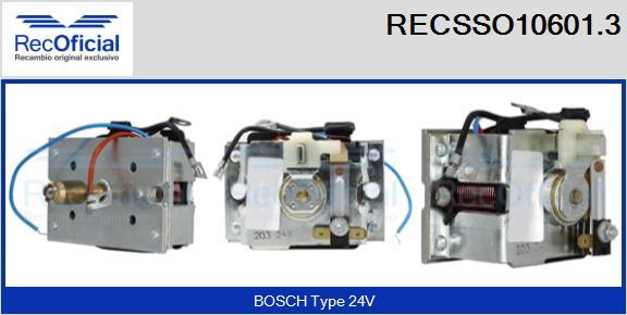 RECOFICIAL RECSSO10601.3 - Магнитен превключвател, стартер vvparts.bg