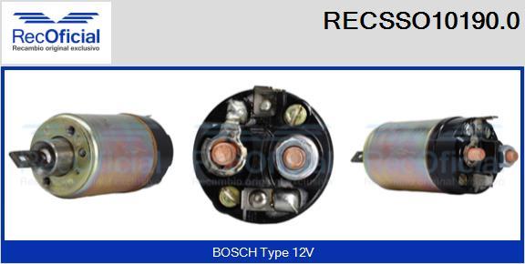 RECOFICIAL RECSSO10190.0 - Магнитен превключвател, стартер vvparts.bg