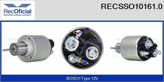 RECOFICIAL RECSSO10161.0 - Магнитен превключвател, стартер vvparts.bg
