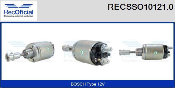 RECOFICIAL RECSSO10121.0 - Магнитен превключвател, стартер vvparts.bg