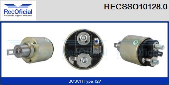 RECOFICIAL RECSSO10128.0 - Магнитен превключвател, стартер vvparts.bg