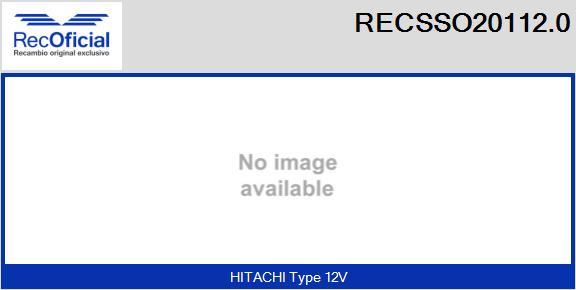 RECOFICIAL RECSSO20112.0 - Магнитен превключвател, стартер vvparts.bg