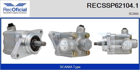 RECOFICIAL RECSSP62104.1 - Хидравлична помпа, кормилно управление vvparts.bg