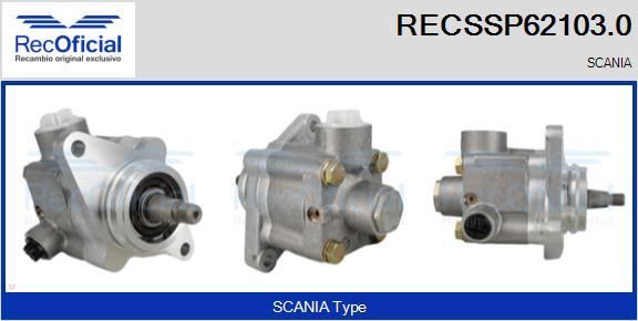 RECOFICIAL RECSSP62103.0 - Хидравлична помпа, кормилно управление vvparts.bg