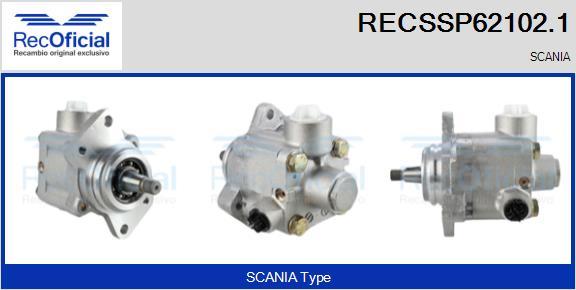 RECOFICIAL RECSSP62102.1 - Хидравлична помпа, кормилно управление vvparts.bg