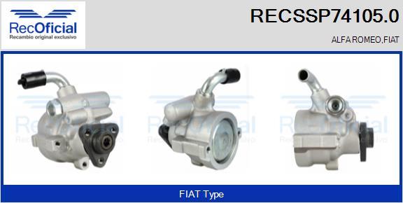 RECOFICIAL RECSSP74105.0 - Хидравлична помпа, кормилно управление vvparts.bg