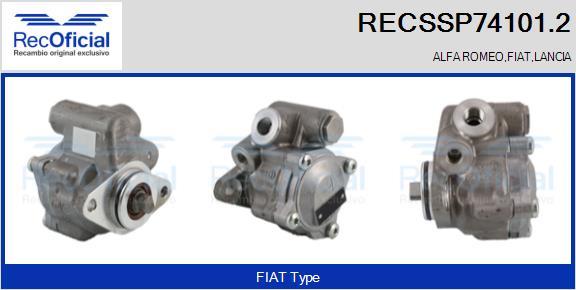 RECOFICIAL RECSSP74101.2 - Хидравлична помпа, кормилно управление vvparts.bg