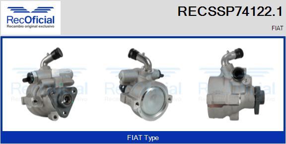 RECOFICIAL RECSSP74122.1 - Хидравлична помпа, кормилно управление vvparts.bg