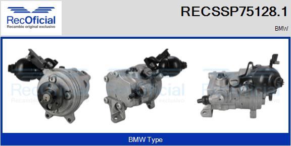 RECOFICIAL RECSSP75128.1 - Хидравлична помпа, кормилно управление vvparts.bg