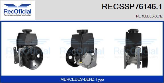 RECOFICIAL RECSSP76146.1 - Хидравлична помпа, кормилно управление vvparts.bg