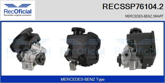 RECOFICIAL RECSSP76104.2 - Хидравлична помпа, кормилно управление vvparts.bg