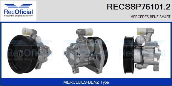 RECOFICIAL RECSSP76101.2 - Хидравлична помпа, кормилно управление vvparts.bg