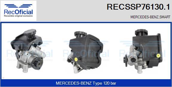 RECOFICIAL RECSSP76130.1 - Хидравлична помпа, кормилно управление vvparts.bg