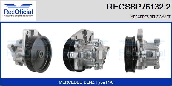 RECOFICIAL RECSSP76132.2 - Хидравлична помпа, кормилно управление vvparts.bg