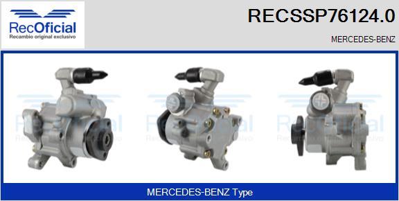 RECOFICIAL RECSSP76124.0 - Хидравлична помпа, кормилно управление vvparts.bg