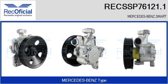 RECOFICIAL RECSSP76121.1 - Хидравлична помпа, кормилно управление vvparts.bg