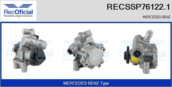 RECOFICIAL RECSSP76122.1 - Хидравлична помпа, кормилно управление vvparts.bg