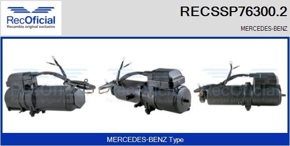 RECOFICIAL RECSSP76300.2 - Хидравлична помпа, кормилно управление vvparts.bg