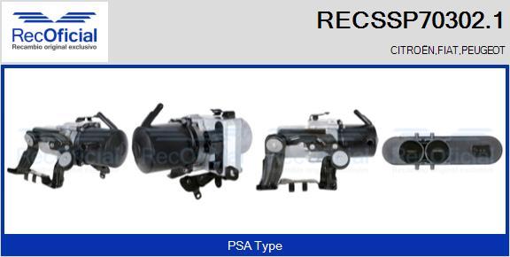 RECOFICIAL RECSSP70302.1 - Хидравлична помпа, кормилно управление vvparts.bg