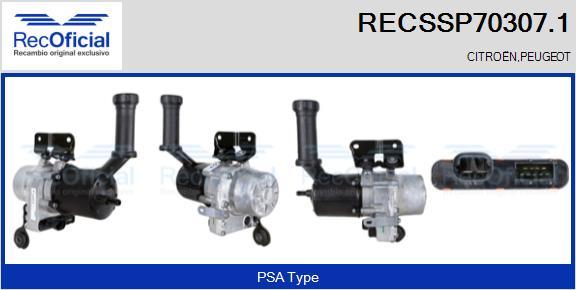 RECOFICIAL RECSSP70307.1 - Хидравлична помпа, кормилно управление vvparts.bg