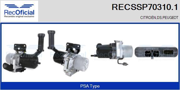 RECOFICIAL RECSSP70310.1 - Хидравлична помпа, кормилно управление vvparts.bg