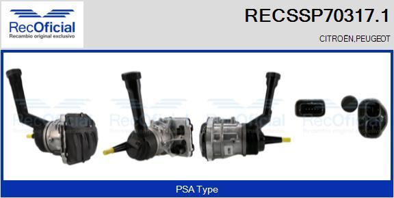 RECOFICIAL RECSSP70317.1 - Хидравлична помпа, кормилно управление vvparts.bg