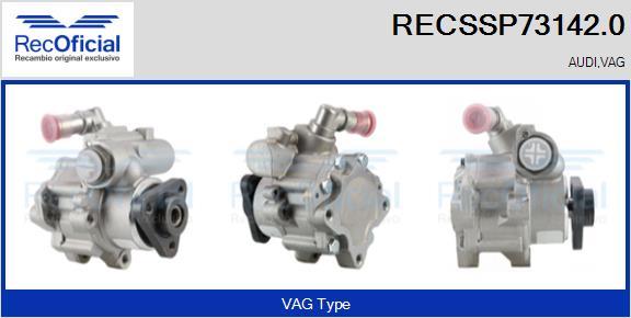 RECOFICIAL RECSSP73142.0 - Хидравлична помпа, кормилно управление vvparts.bg