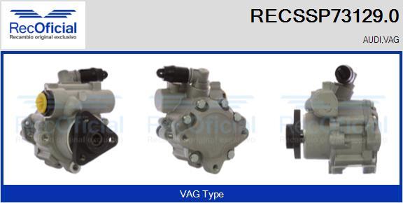 RECOFICIAL RECSSP73129.0 - Хидравлична помпа, кормилно управление vvparts.bg