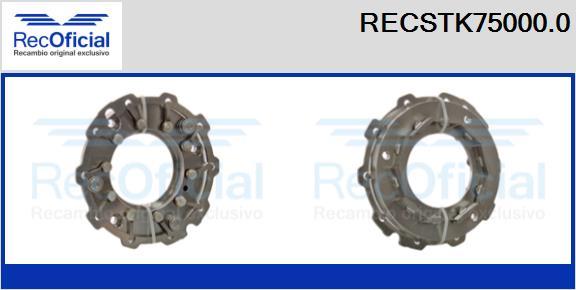 RECOFICIAL RECSTK75000.0 - Ремонтен к-кт, турбо vvparts.bg