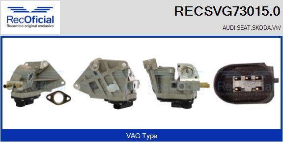 RECOFICIAL RECSVG73015.0 - AGR-Клапан vvparts.bg