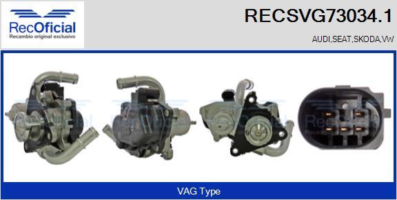RECOFICIAL RECSVG73034.1 - AGR-Клапан vvparts.bg