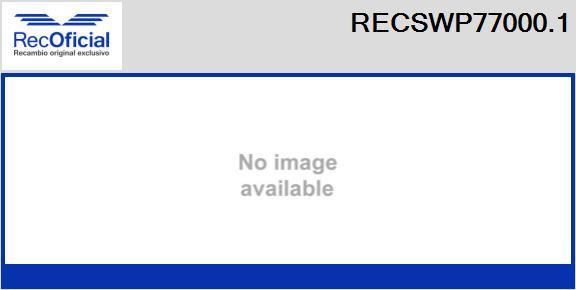 RECOFICIAL RECSWP77000.1 - Водна помпа за миещо устр., почистване на стъклата vvparts.bg