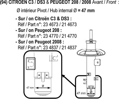 Record France 104673 - Амортисьор vvparts.bg