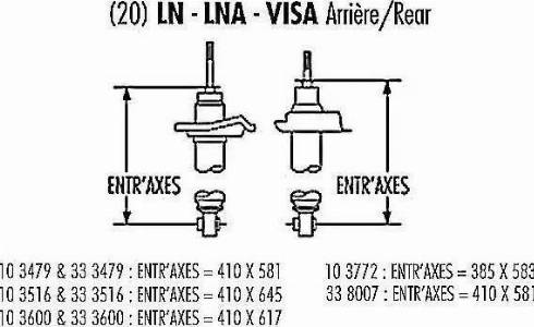 Record France 103600 - Амортисьор vvparts.bg