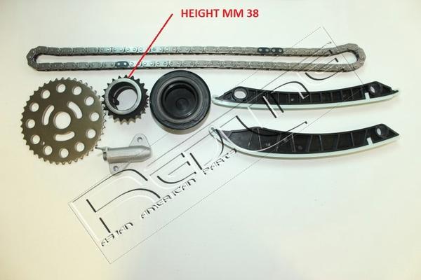 Red Line 30NI035 - Комплект ангренажна верига vvparts.bg
