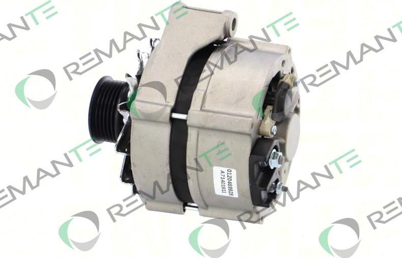 REMANTE 011-003-000126R - Генератор vvparts.bg