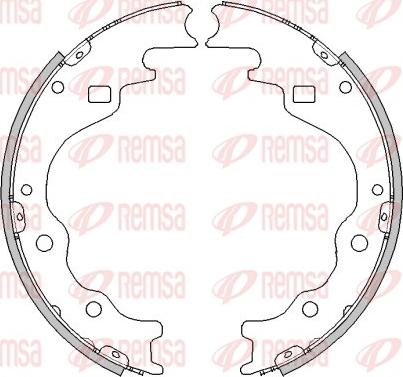 Remsa 4497.00 - Спирачна челюст vvparts.bg